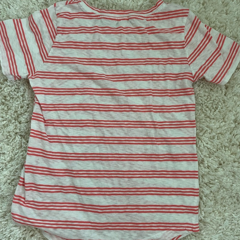 Womens Red and white t-shirt size small from J.Crew